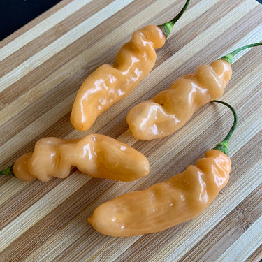 Lightning Habanero Peach - Seeds - The Pepper Pantry (Formerly Marie Sharp's)